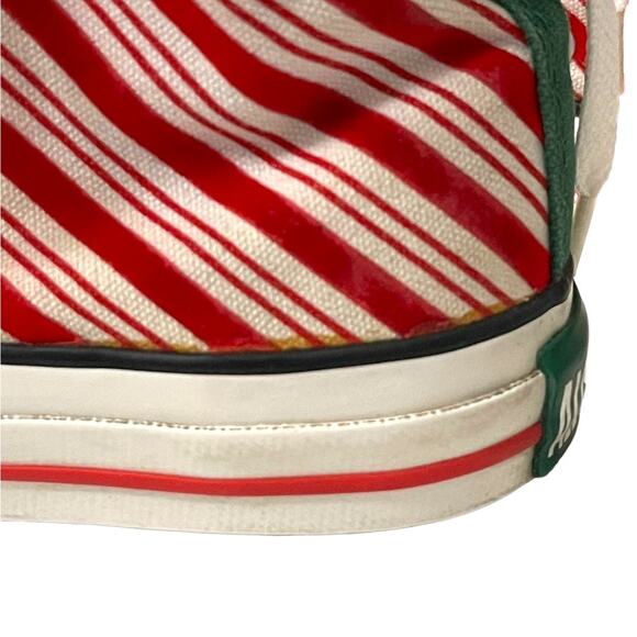 Converse All Star Sneakers Candy Cane High Tops Sneakers Size Men's 4 Women's 6 - Picture 9 of 16
